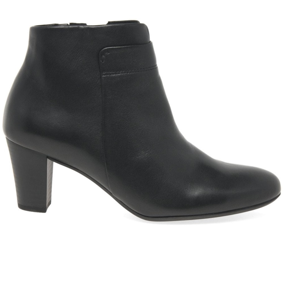 Gabor Matlock Womens Ankle Boots Black