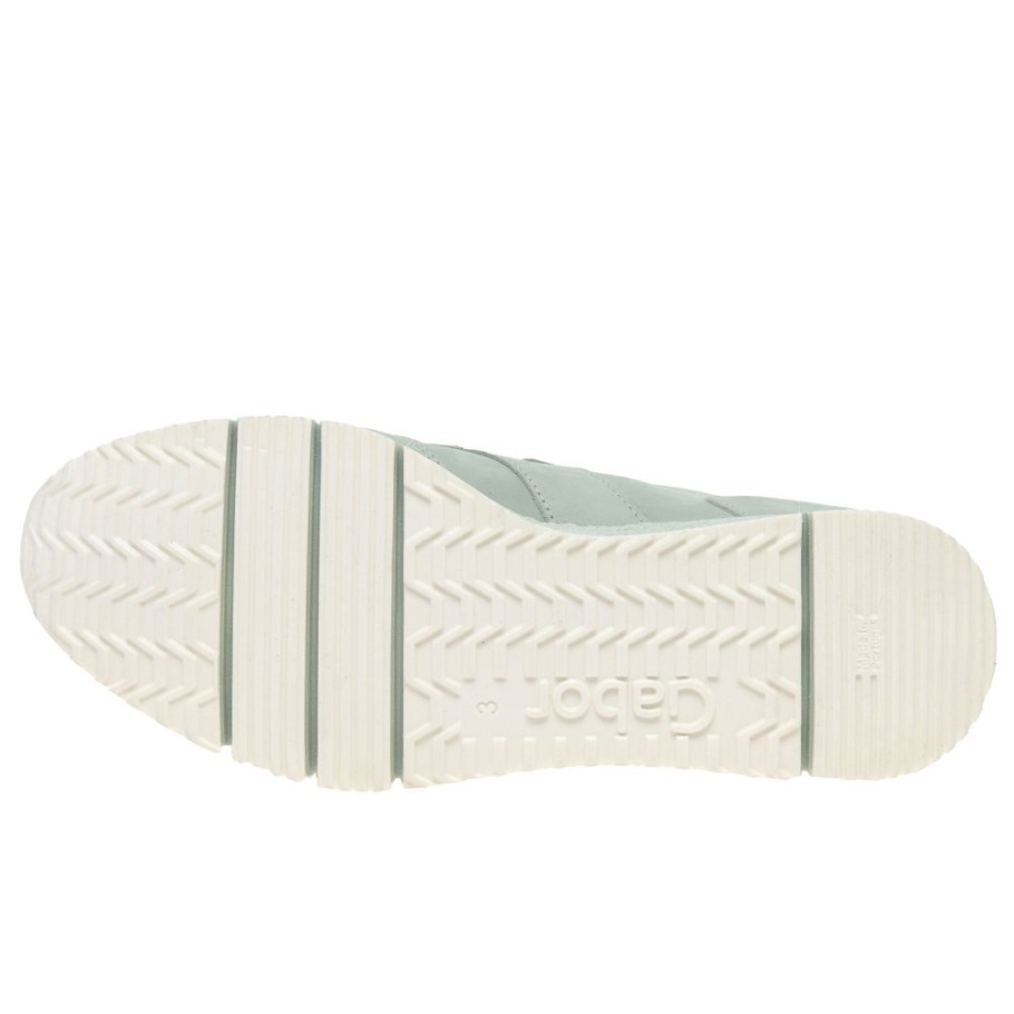 Gabor Mint Suede Wednesday Ladies Trainers
