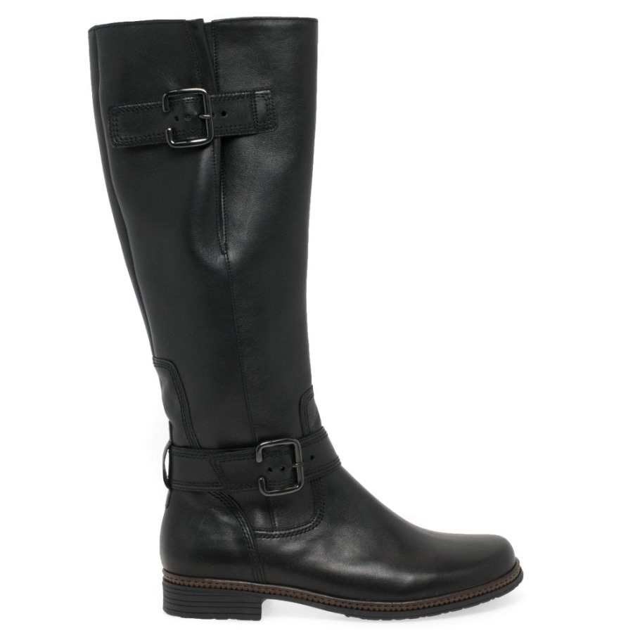 Gabor Nevada( M) Womens Long Boots Black