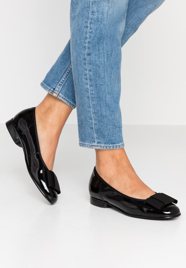 Gabor Noir Ballerines Femmes