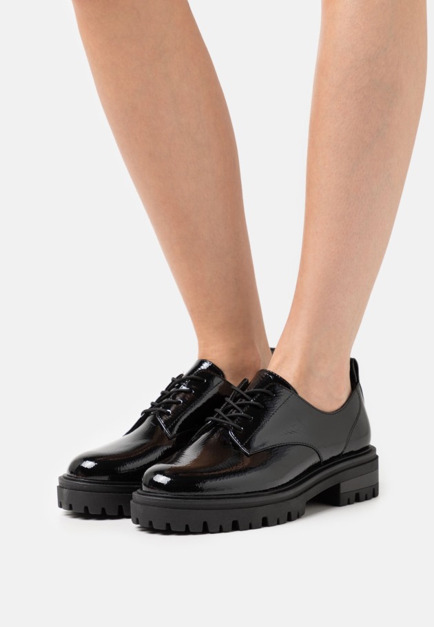 Gabor Noir à Lacets