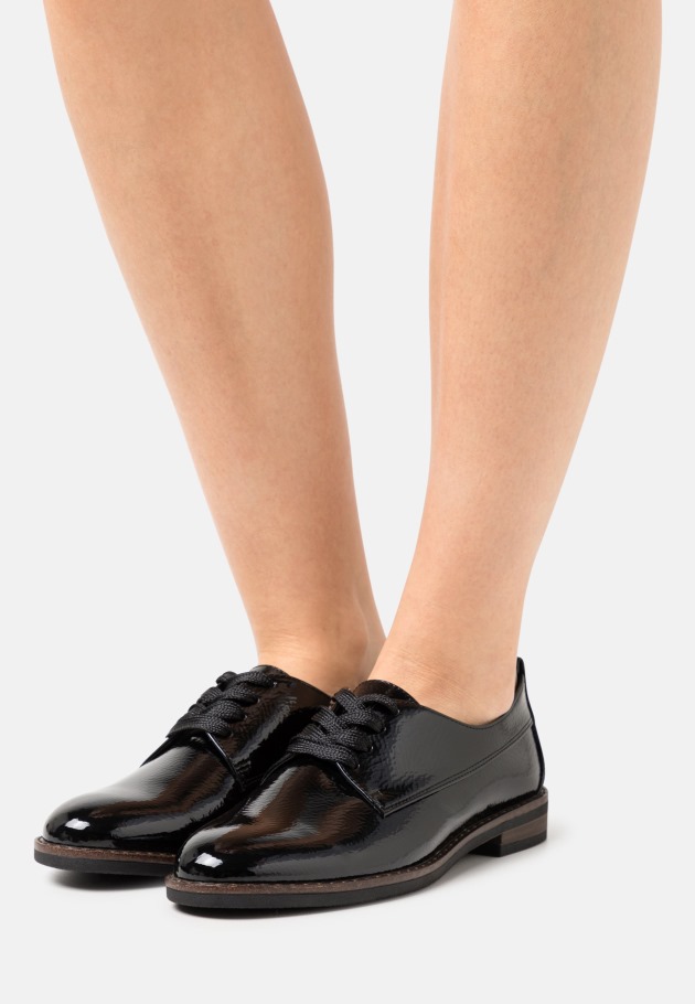 Gabor Noir à Lacets