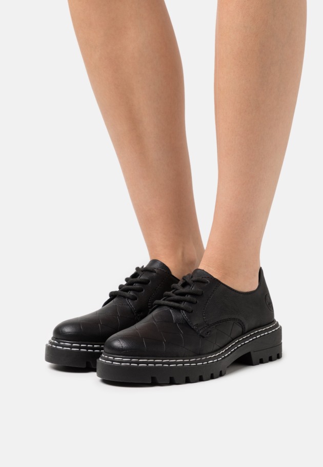 Gabor Noir à Lacets