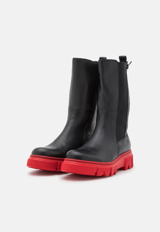 Gabor Platform Boots Rosso