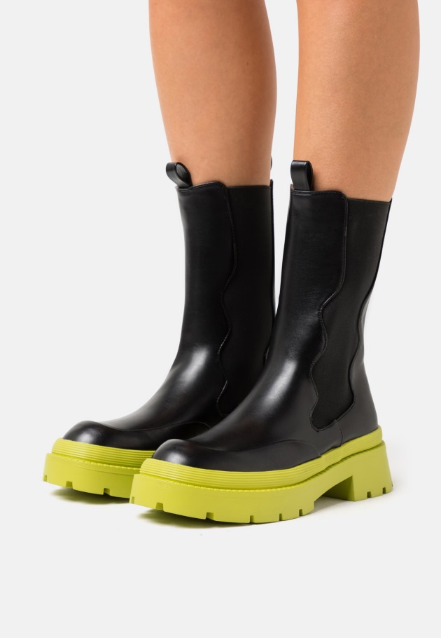 Gabor Platform Boots Rosso