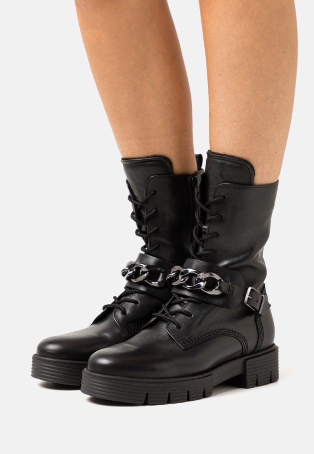 Gabor Platform Boots Rosso