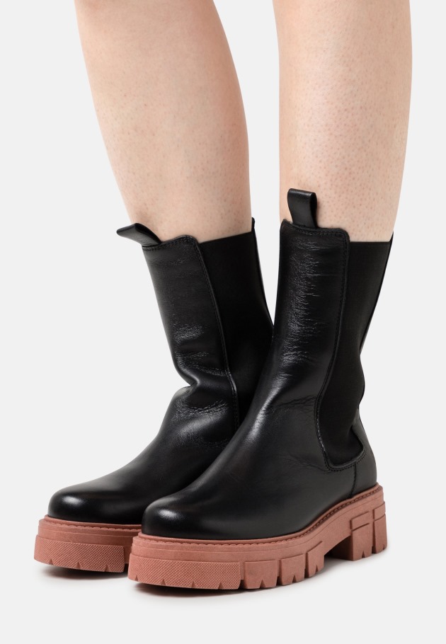 Gabor Platform Boots Rosso