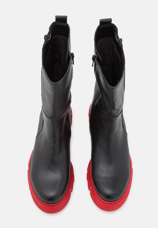 Gabor Platform Boots Rosso