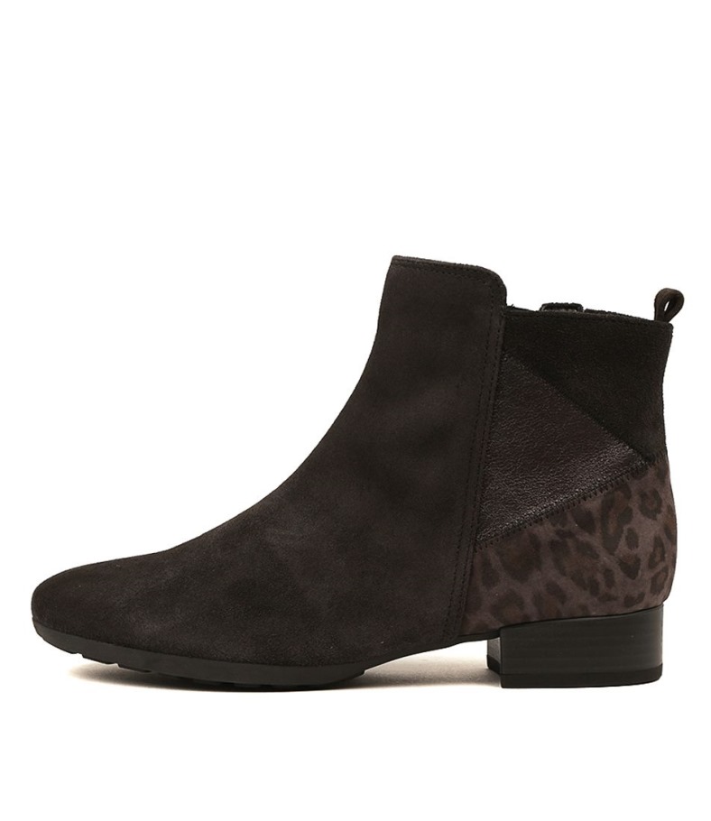 Gabor Reggae Cuir Gris Foncé Multi