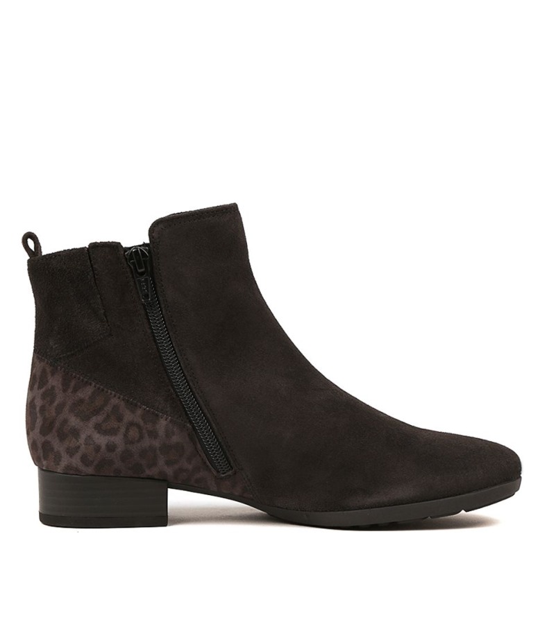 Gabor Reggae Cuir Gris Foncé Multi