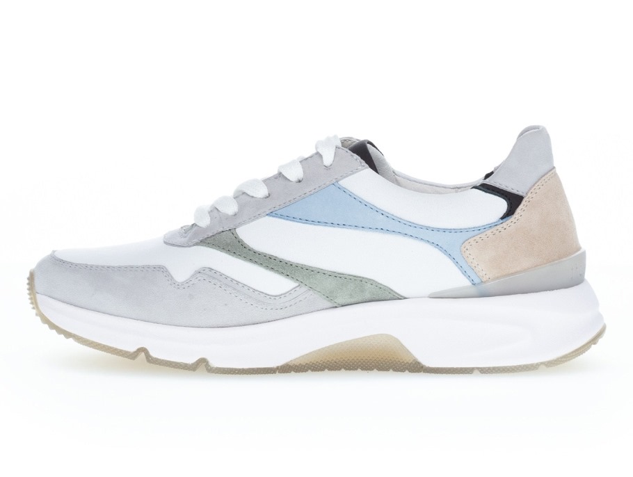 Gabor Roulant Doux 8689652 Acro - Blanc Lt Gris Pino