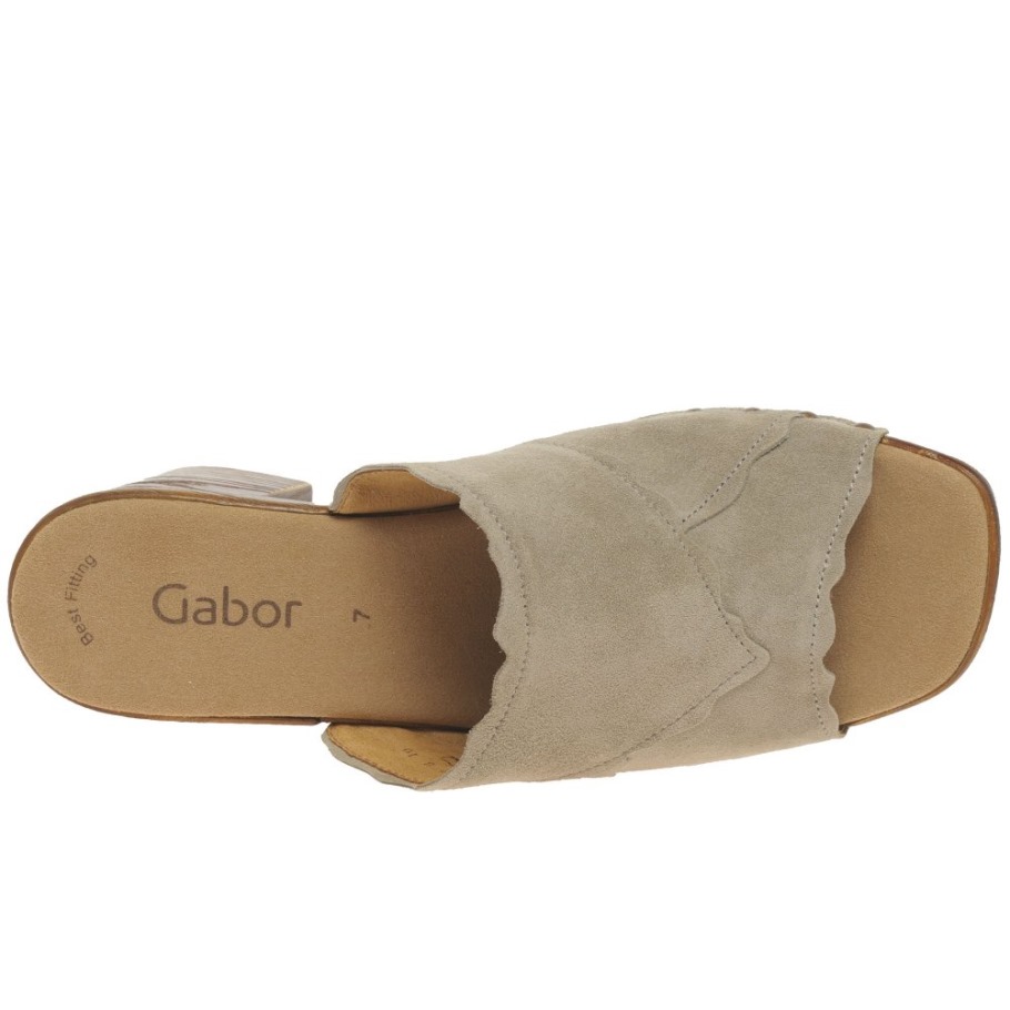 Gabor Silk Suede Carmen Ladies Sandals