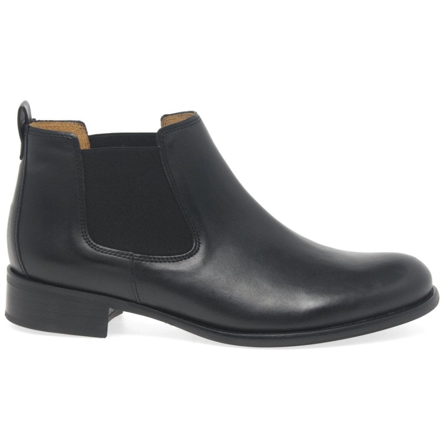 Gabor Suisse Black Zodiac Womens Chelsea Boots