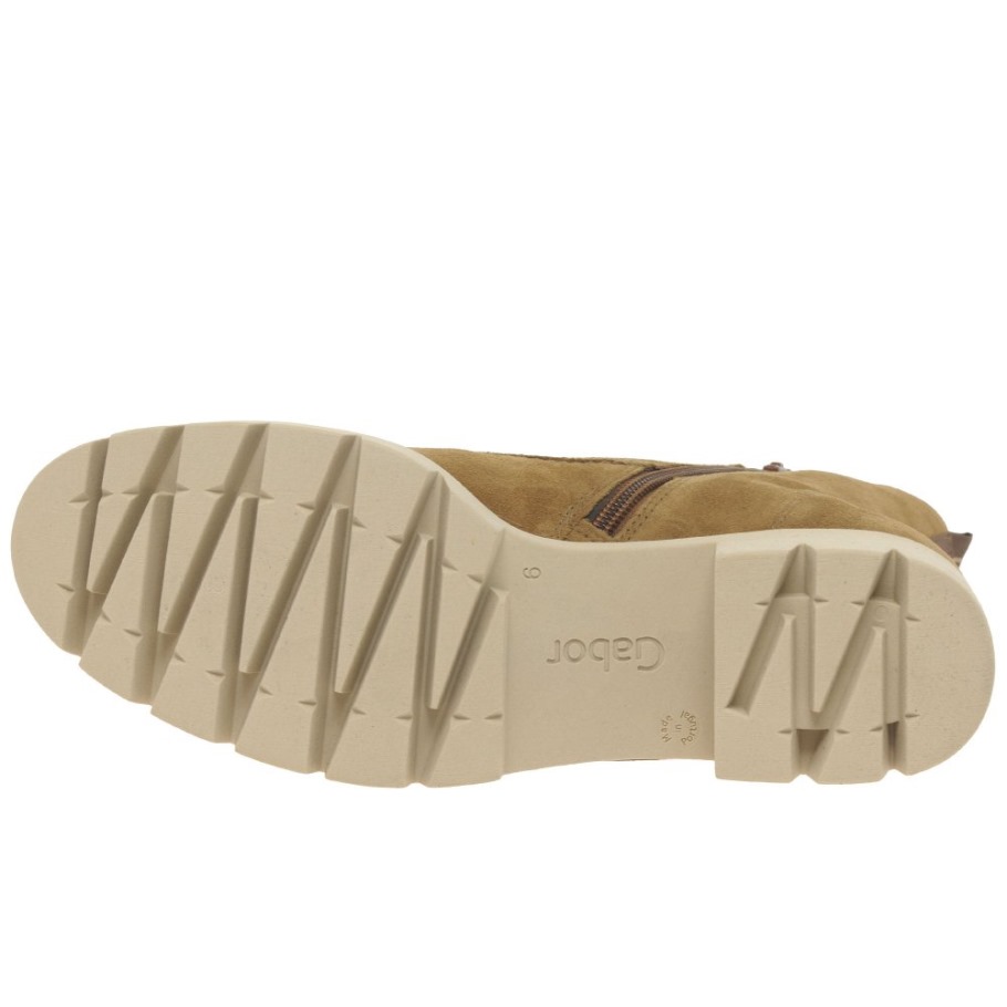 Gabor Suisse Lion Suede Baccara Womens Ankle Boots