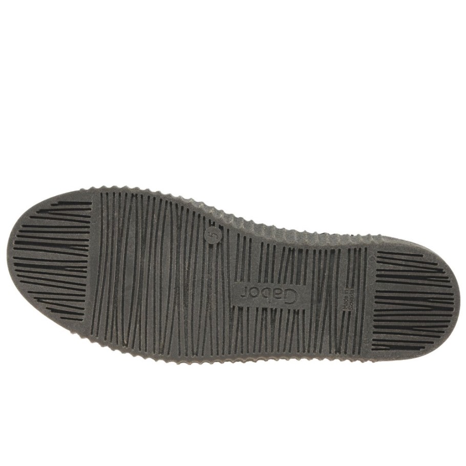 Gabor Waltz Womens Casual Trainers Black Suede
