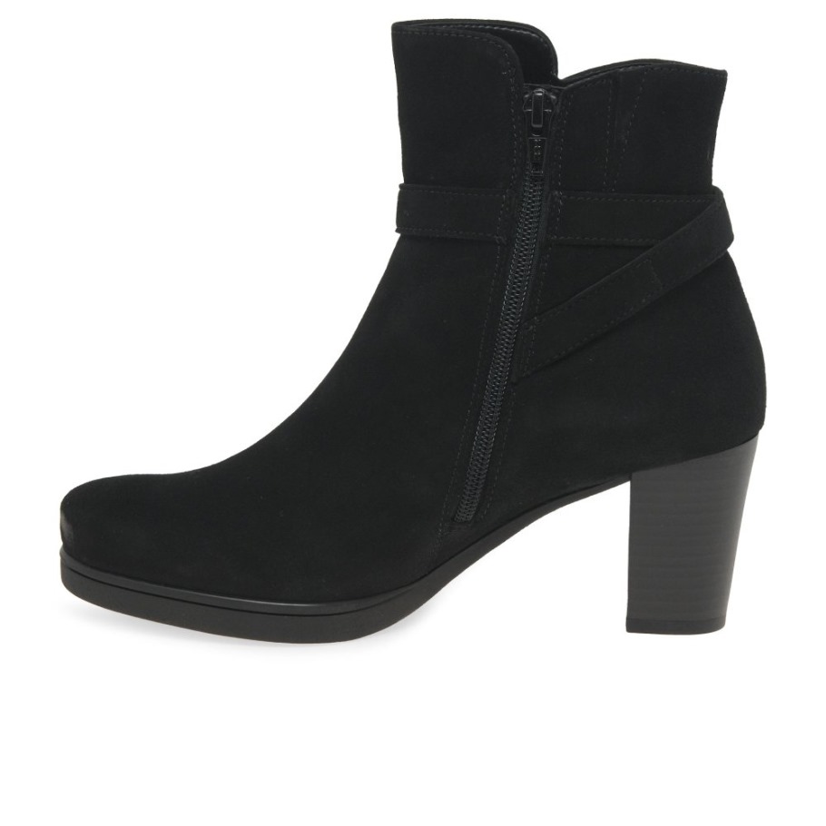 Gabyaa D92083 Gabor Black Suede