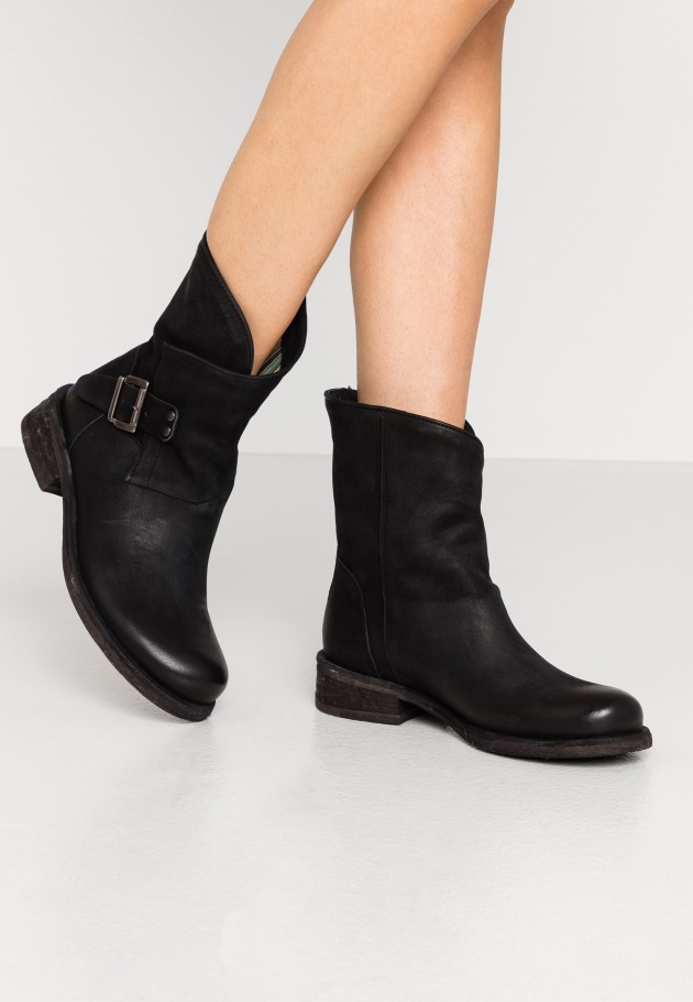 Grey Gabor Cowboy/Biker Ankle Boot