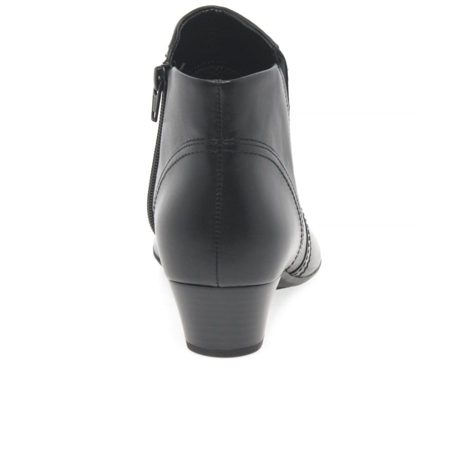 Heritage Womens Ankle Boots Black Gabor