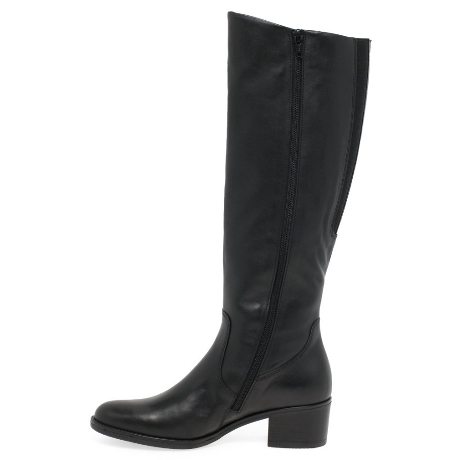 Isla M Womens Long Boots Gabor Black