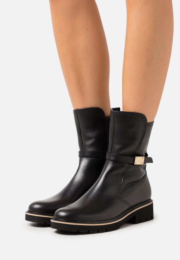 Lace-Up Ankle Boots Blue Gabor