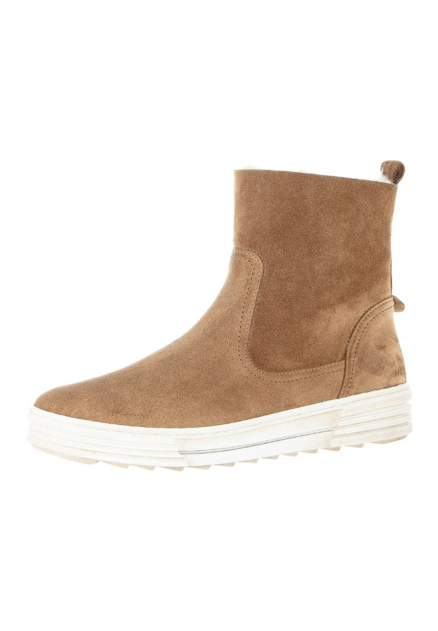 Lace-Up Ankle Boots Gabor Dark Rose