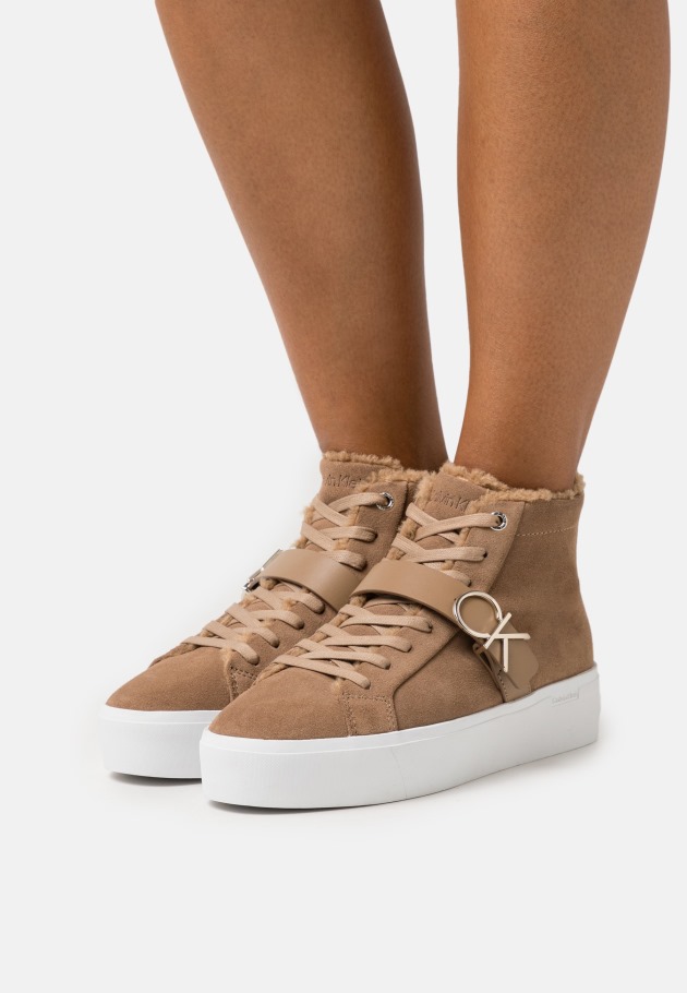 Lace-Up Ankle Boots Gabor Dark Rose