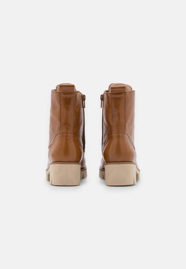 Lace-Up Ankle Boots Whisky Gabor