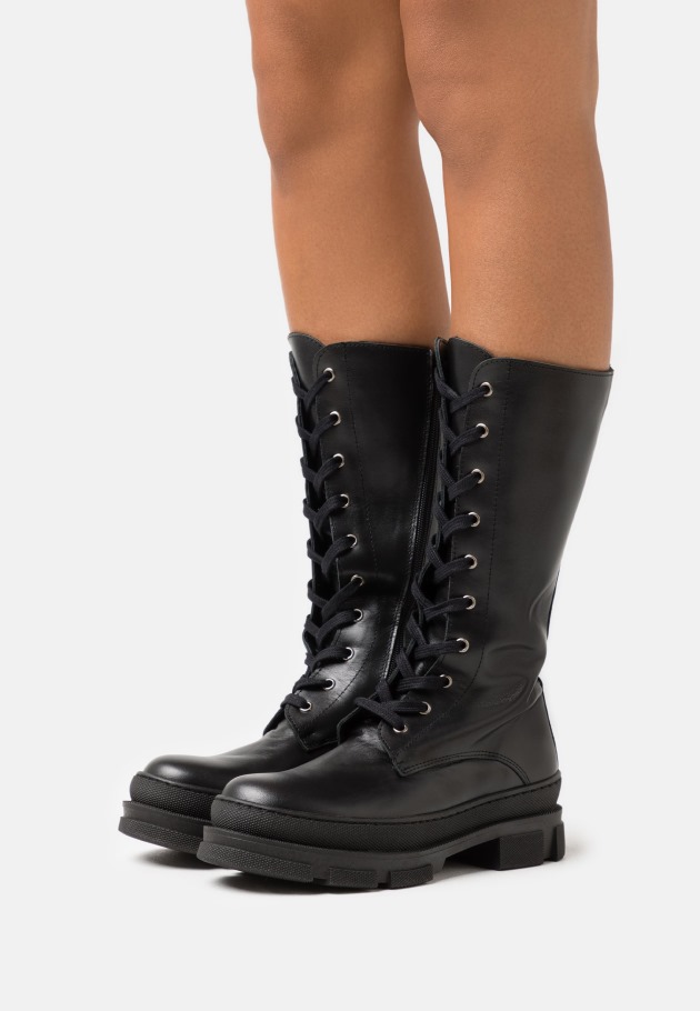 Lace-Up Boots Gabor Black
