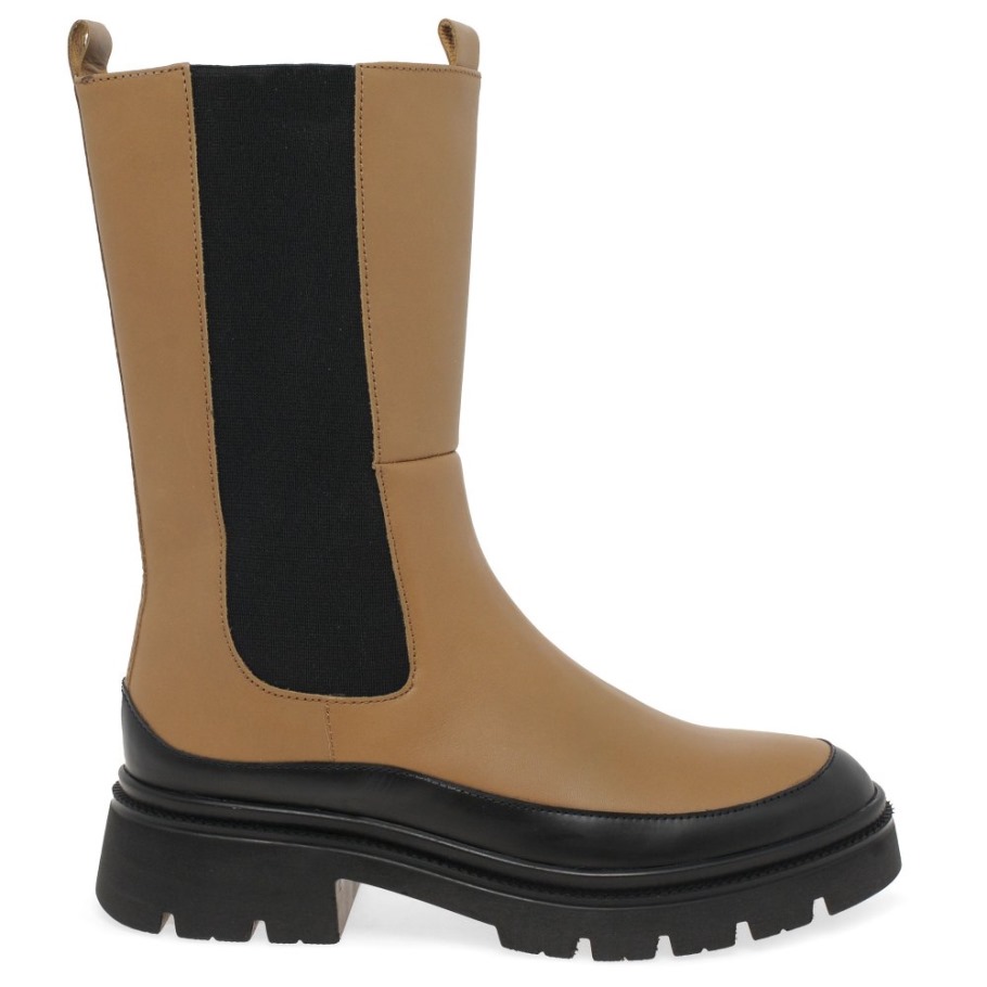 Lexington Ladies Chelsea Boots Chino Black Lea Gabor Suisse