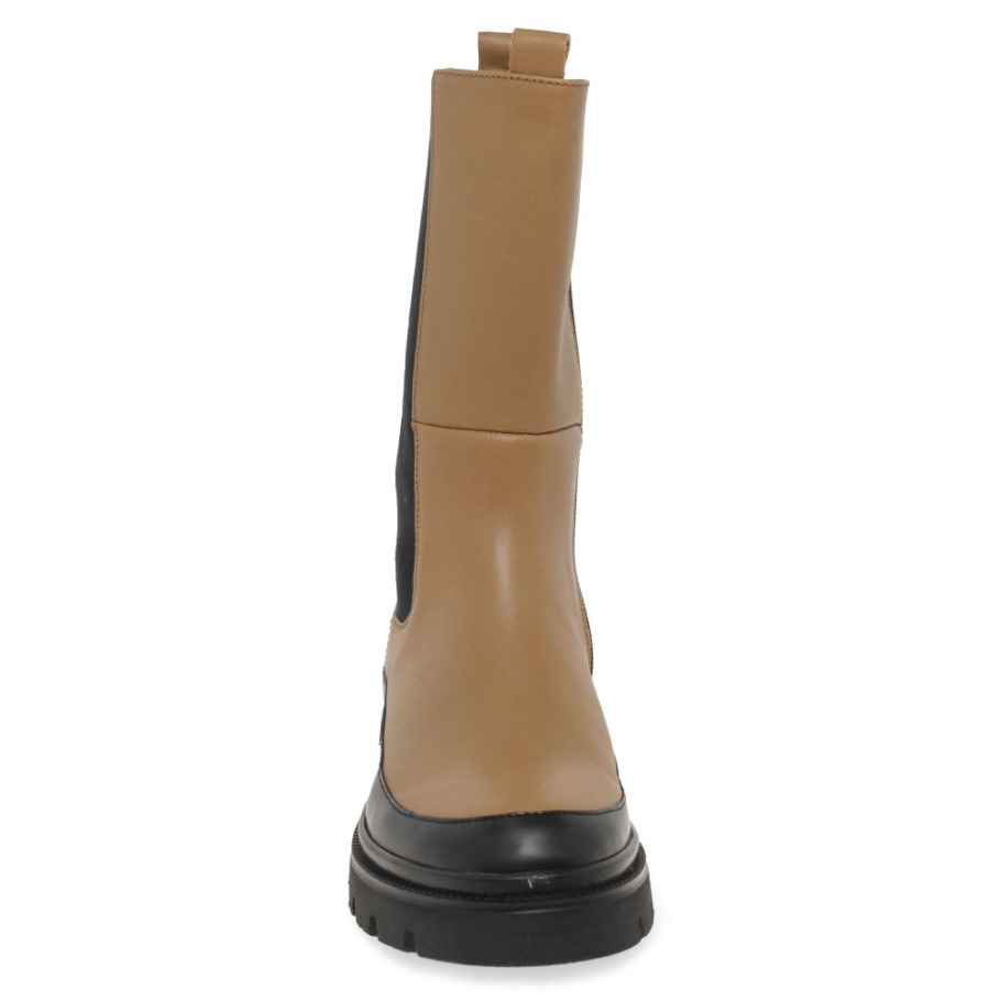 Lexington Ladies Chelsea Boots Chino Black Lea Gabor Suisse