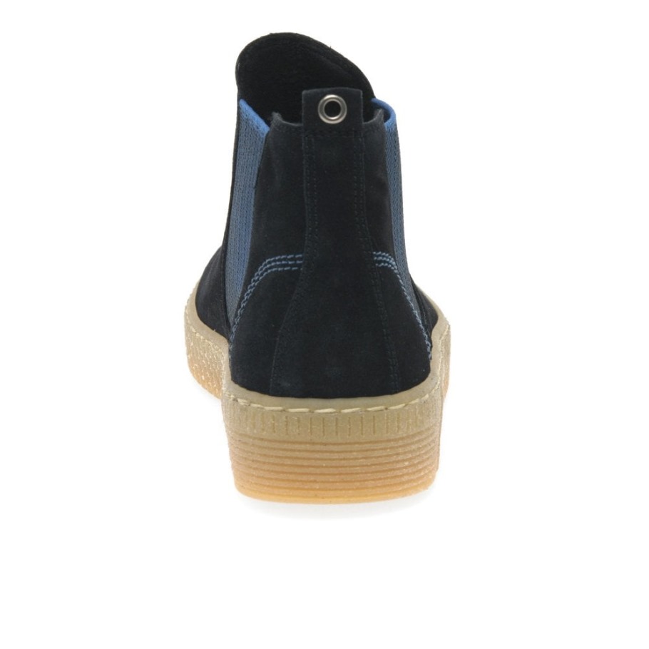 Lourdes Womens Chelsea Boots Pacific Suede Gabor Suisse