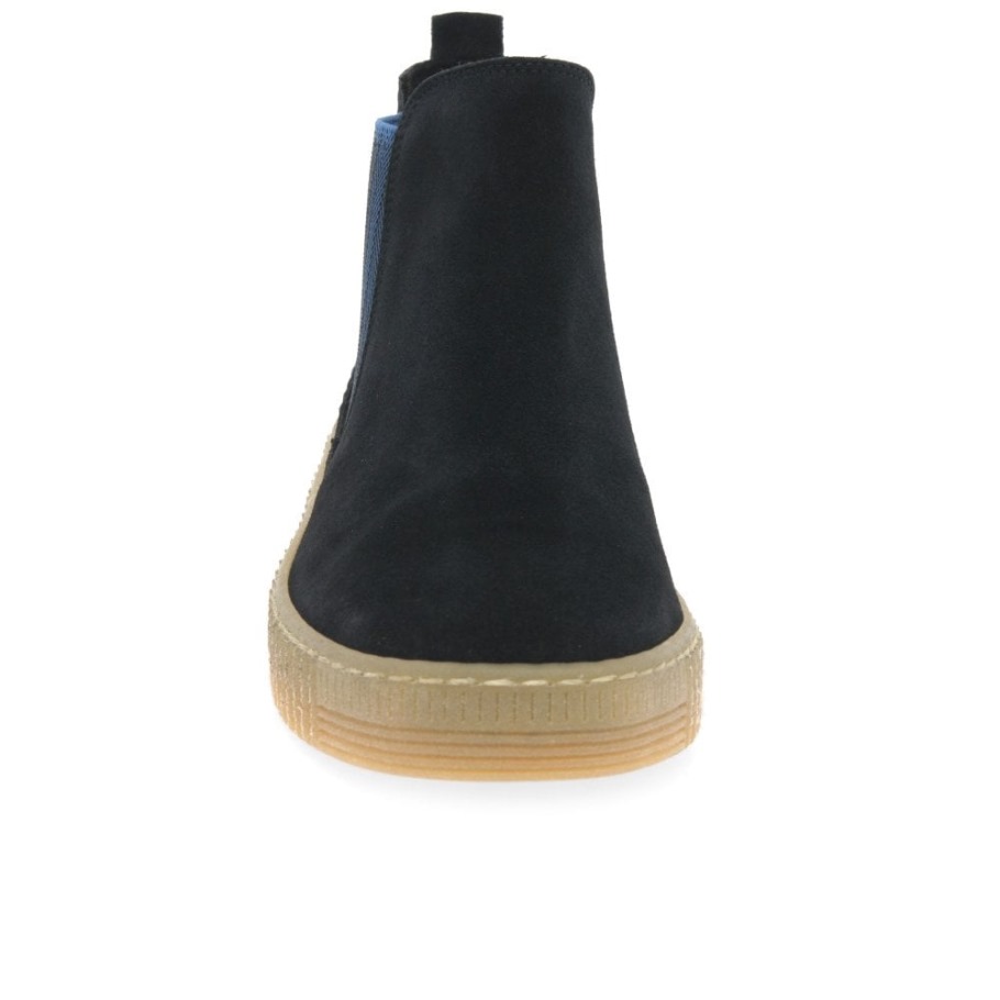Lourdes Womens Chelsea Boots Pacific Suede Gabor Suisse