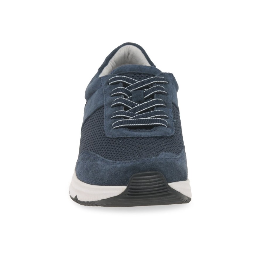 Marine Suede/Mesh Aloe Ladies Trainers Gabor