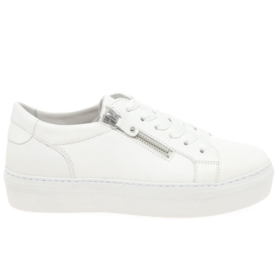 Michaela Ladies Trainers White Gabor