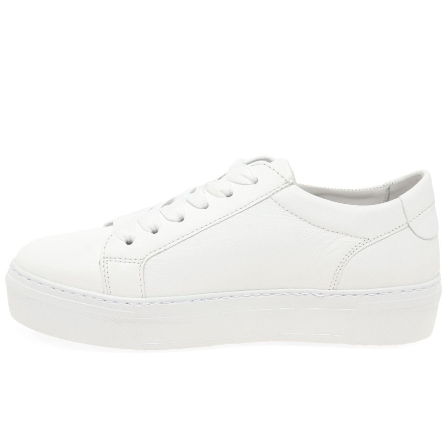 Michaela Ladies Trainers White Gabor