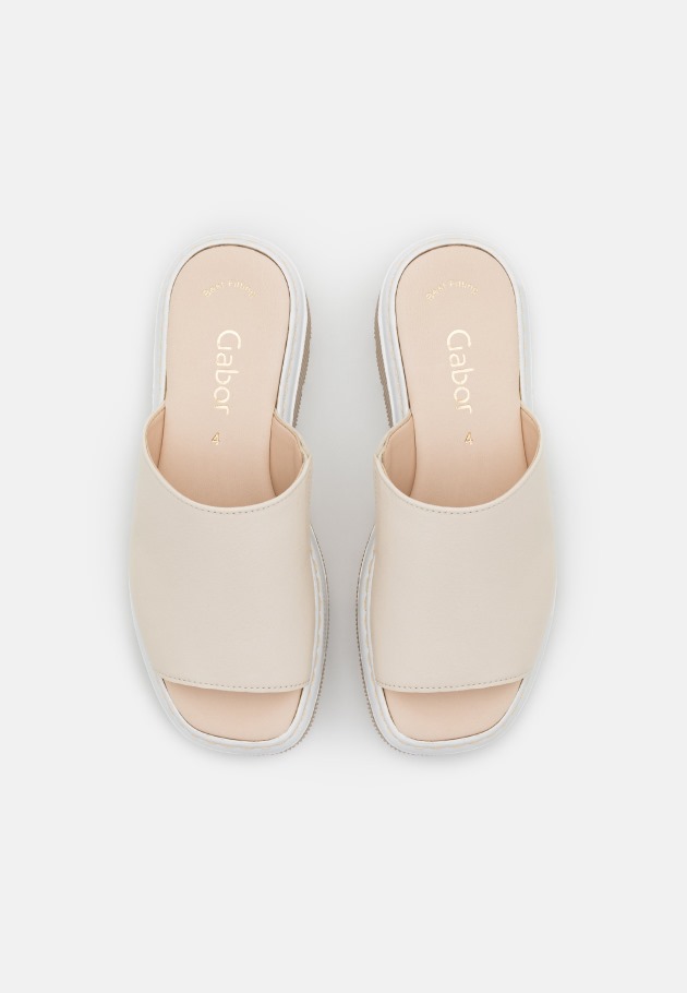 Panna Gabor Mules à Talon