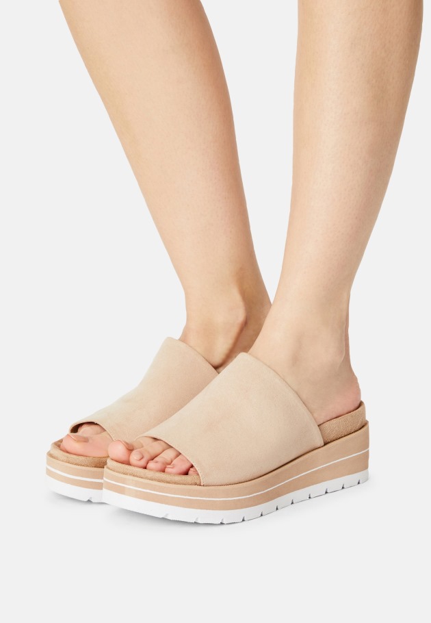 Panna Gabor Mules à Talon