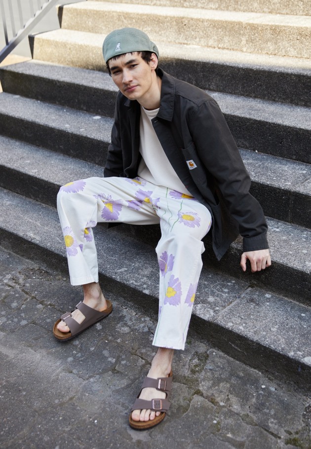 Panna/Dark Nude Gabor Lace-Up Ankle Boots