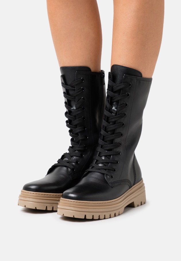 Peanut Lace-Up Ankle Boots Gabor