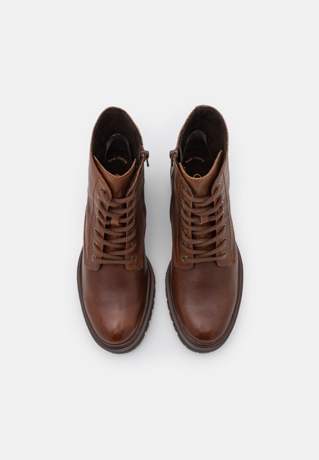 Peanut Lace-Up Ankle Boots Gabor