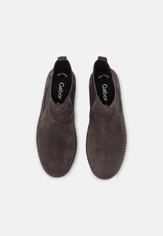 Pepper/Grau Platform Ankle Boots Gabor