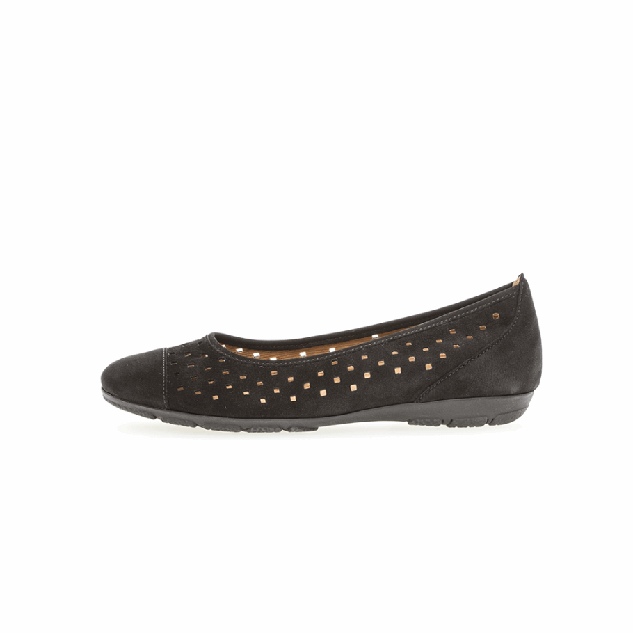 Perf Ballerine Gabor Noir