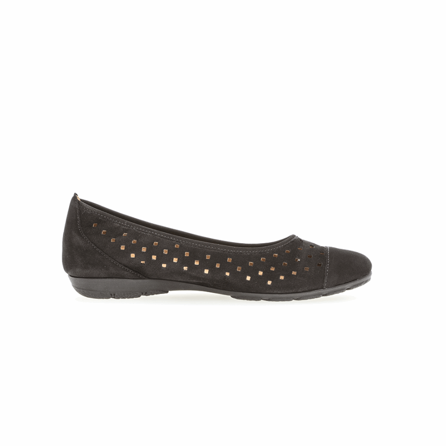 Perf Ballerine Gabor Noir