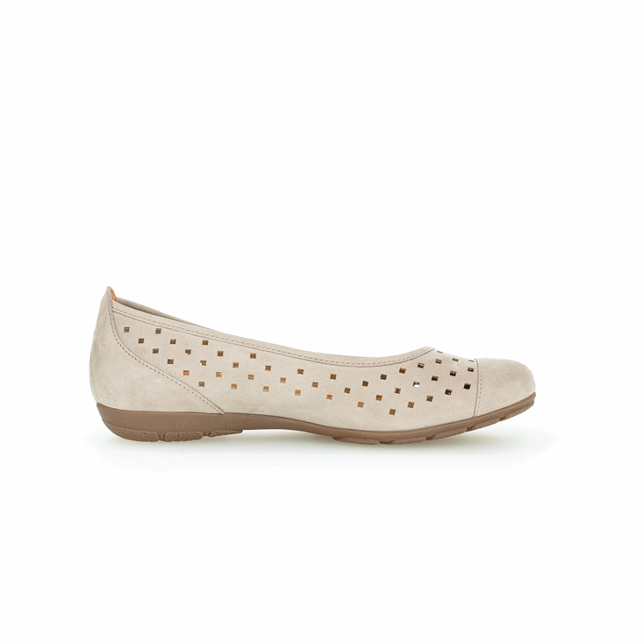 Perf Ballerine Lin Plat Gabor