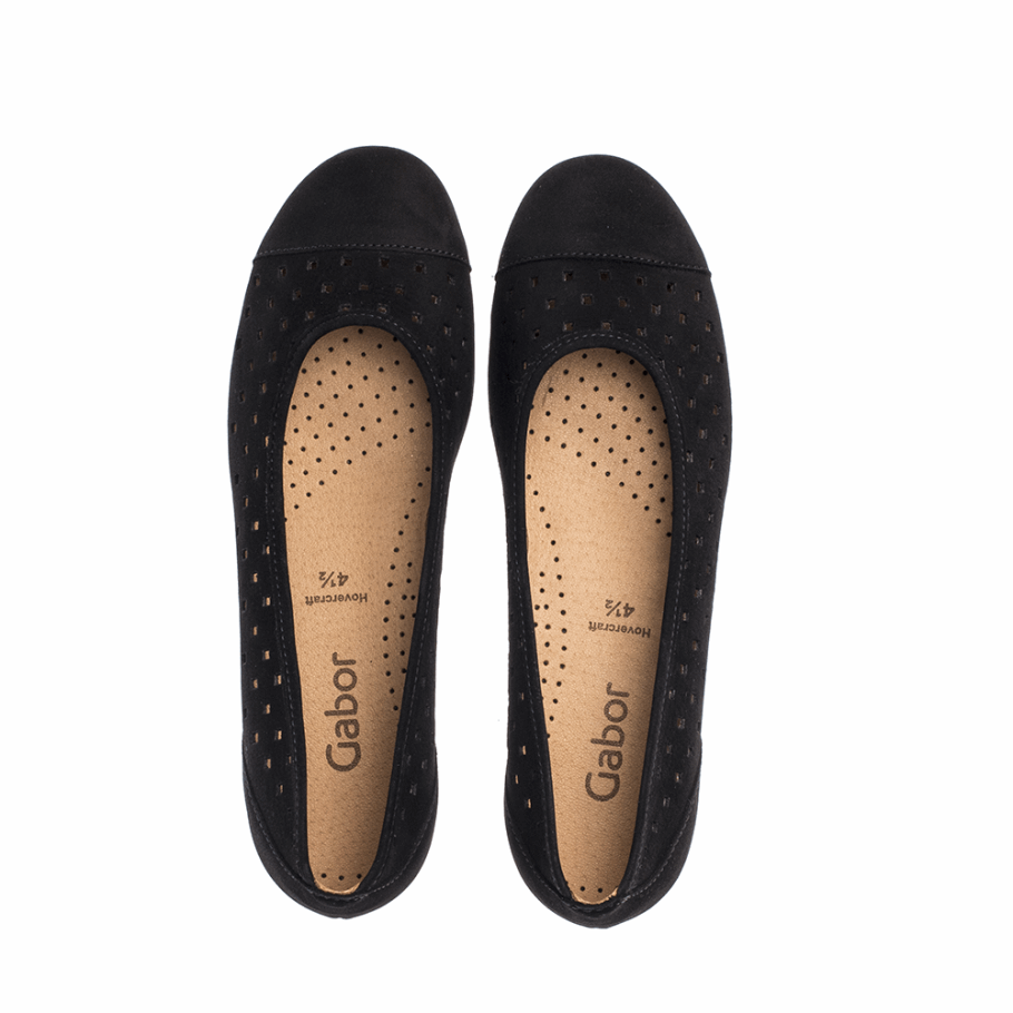 Perf Balletflat Gabor Noir