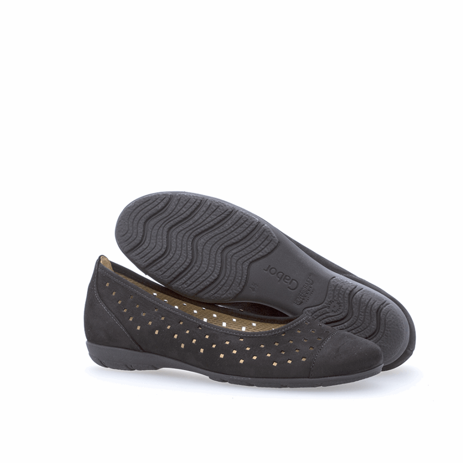 Perf Balletflat Gabor Noir