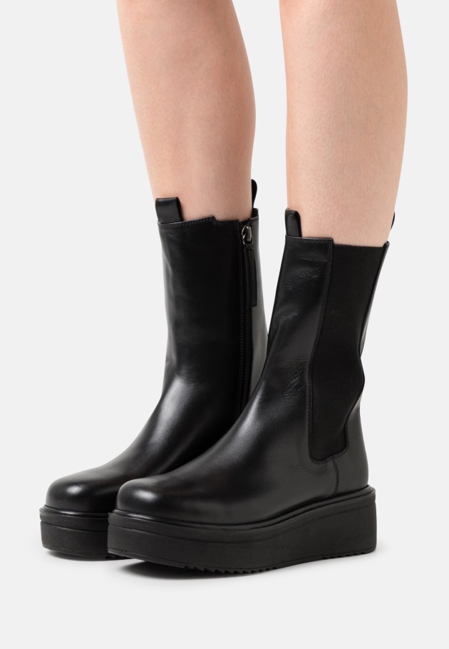 Platform Ankle Boots Gabor Black