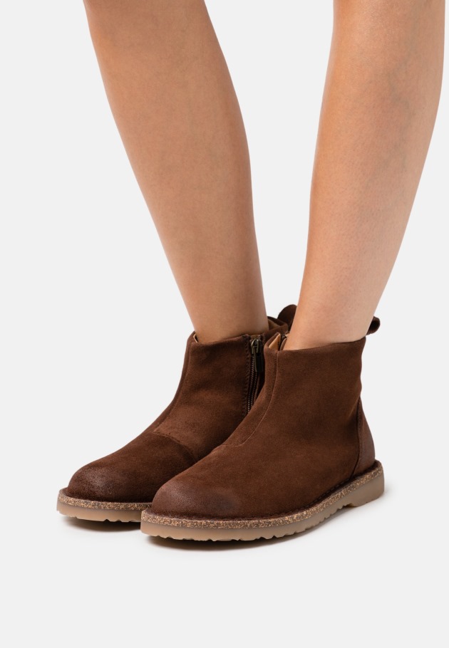 Platform Ankle Boots Gabor Dark Rose/Natural