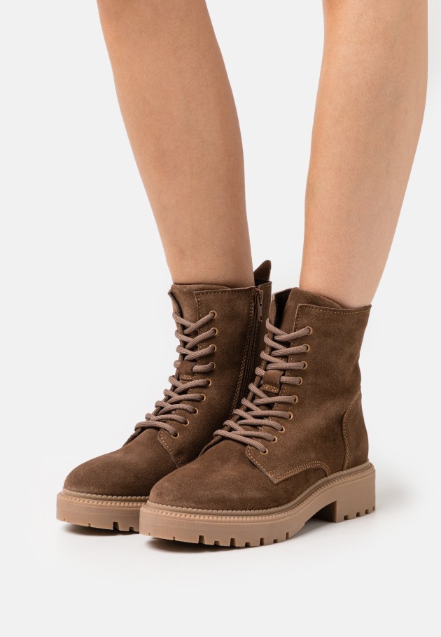 Platform Ankle Boots Gabor Tartufo/Cognac