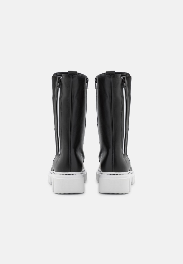 Platform Boots Black/White Gabor